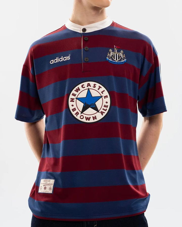 画像1: Newcastle United 1995-96 adidas Away Remake