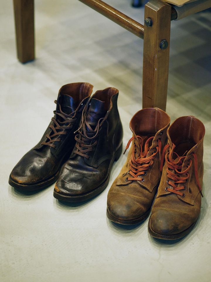 1940年代USネイビーのブーツ