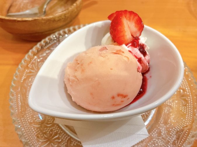 ルネッタ 苺のソルベ