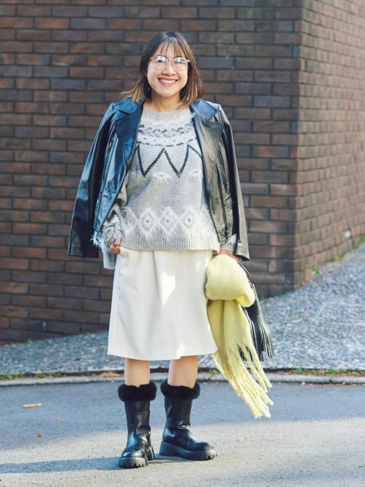 【1週間スナップ】デニムとレザーで脱・マンネリ！ 50代が品よく「あか抜ける」ための最適解