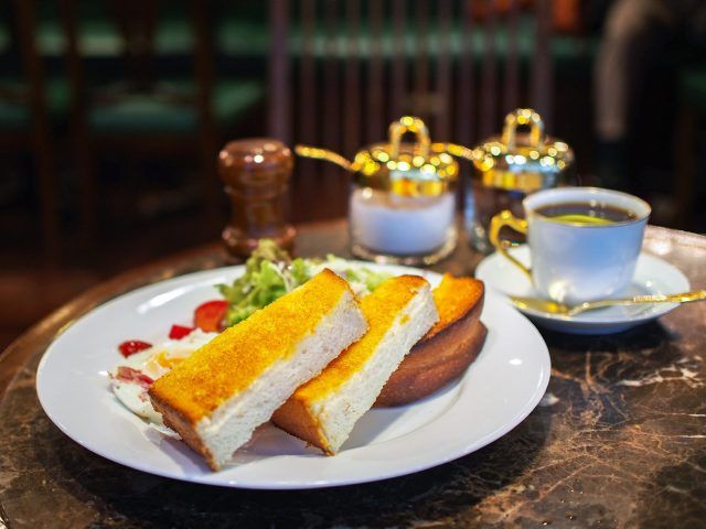 純喫茶のモーニング