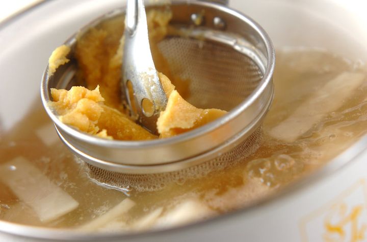 白みそのお雑煮の作り方2