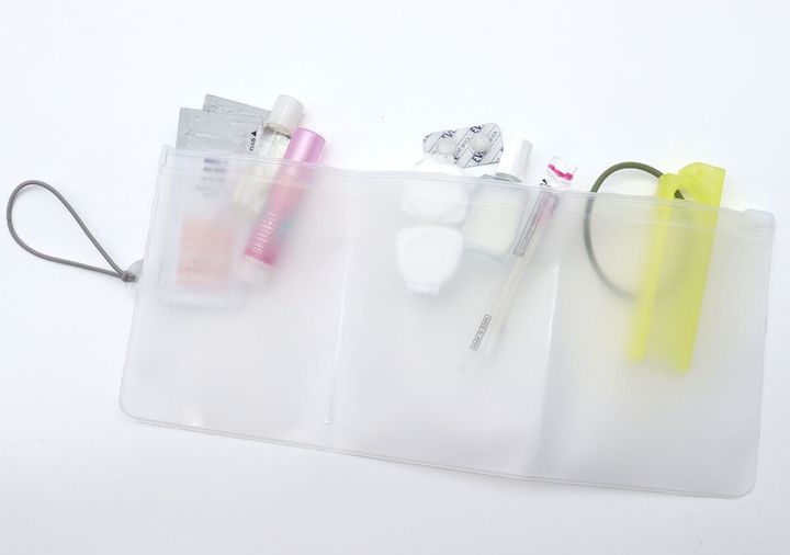 くるっとまとまる仕分けポーチ（fun trip） 使用例