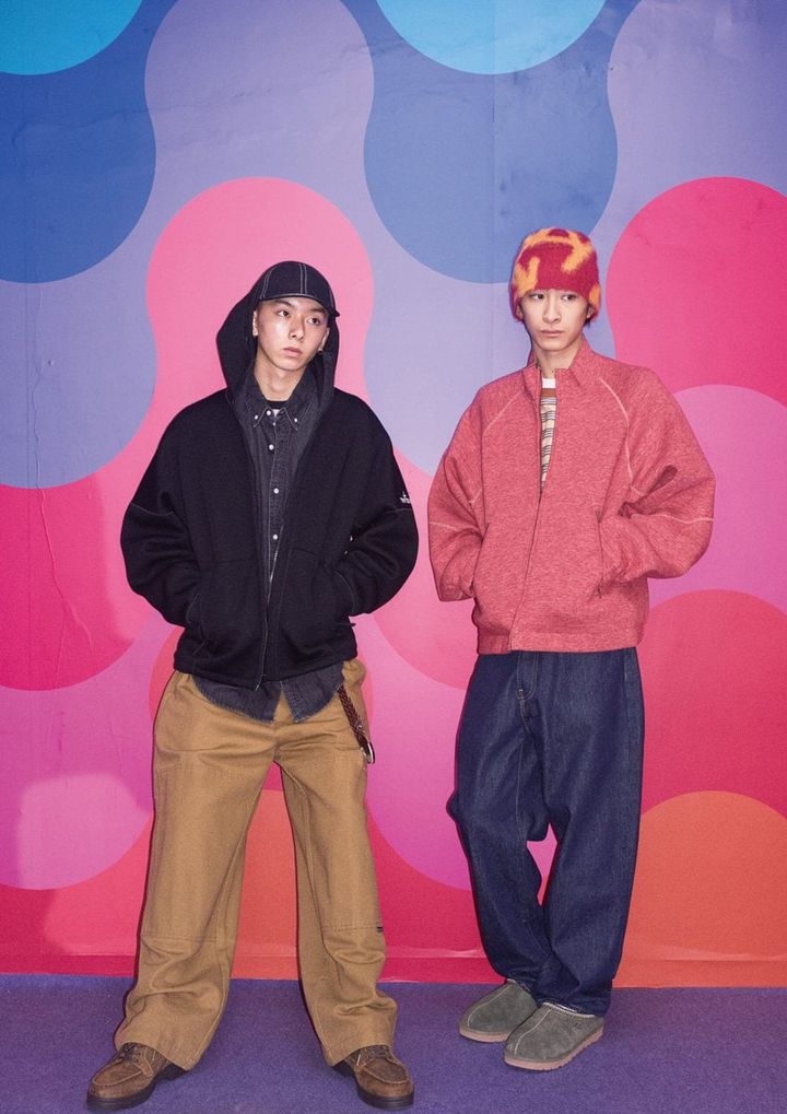 STONE ISLANDとLaid.Bのボンディング素材アウター