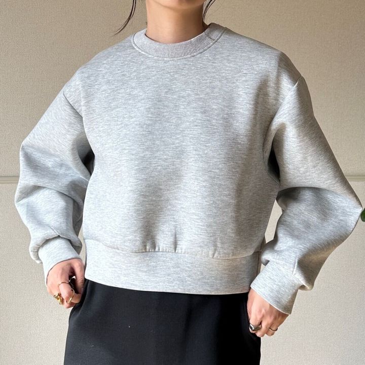 GUパフスウェットプルオーバー Mサイズ着用感