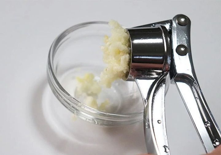 ダイソー ニンニクつぶし 使用例