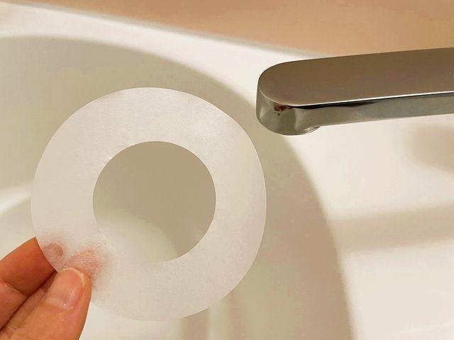ダイソー 排水口 カビ汚れ防止シール 貼るだけで汚れを防止