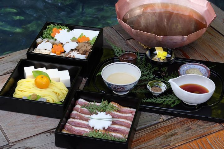 星のや京都 朝食鍋