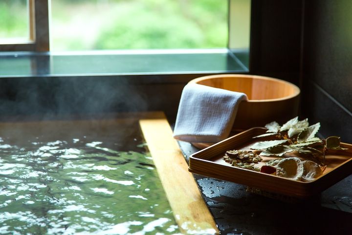 星のや京都 季節湯