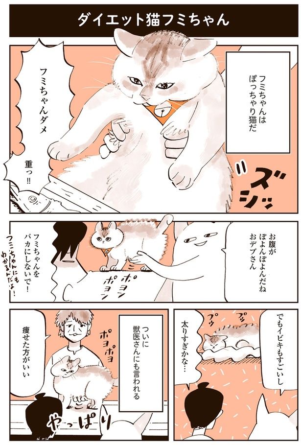 お腹がぽよんぽよんだね （C）谷口菜津子／KADOKAWA