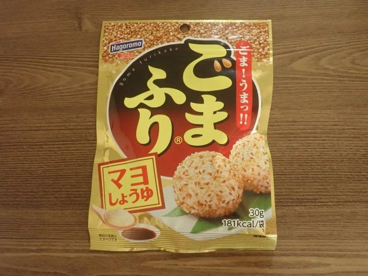 DAISO(ダイソー)：はごろも ごまふり マヨしょうゆ30g