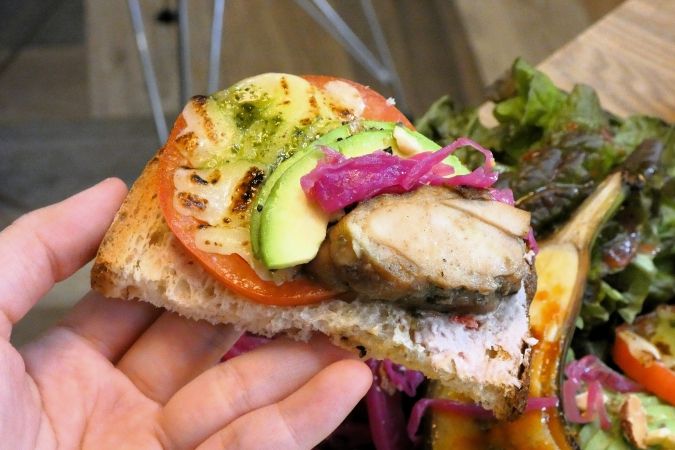 いちごや cafe TANNAL 福岡大名店 バゲットにのせて