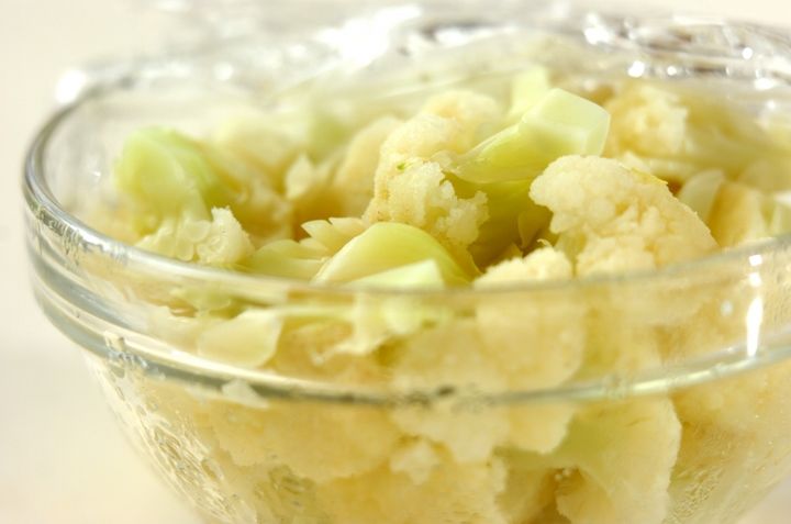 カリフラワーのナムルの作り方1