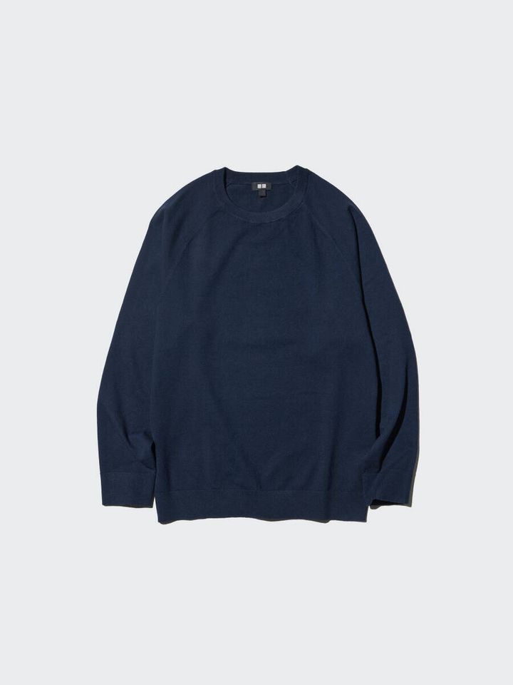 2026ユニクロレディースウォッシャブルクルーネックセーター