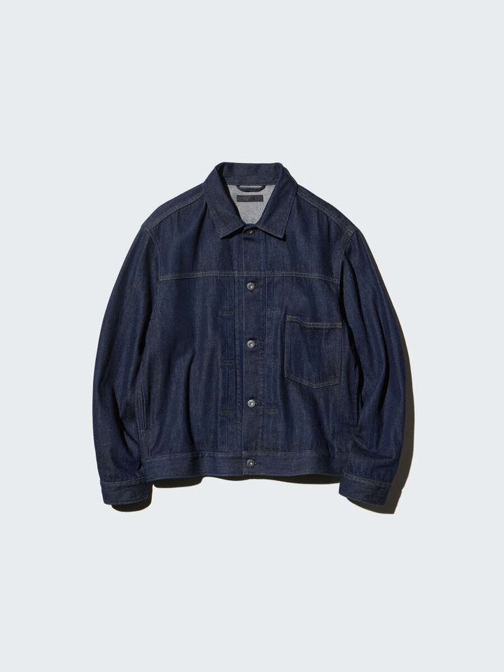 2026ユニクロレディースデニムトラッカージャケット