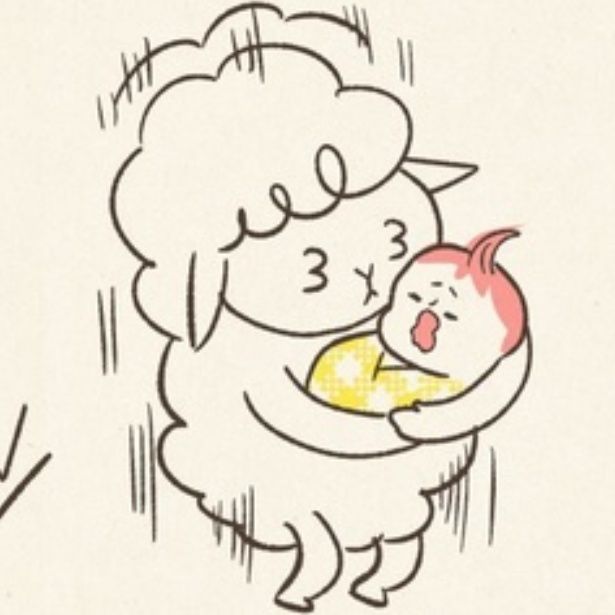 子育てをまったくしてこなかった父親の一言にスイッチオン 画像提供：オカン羊(@shimizoon)