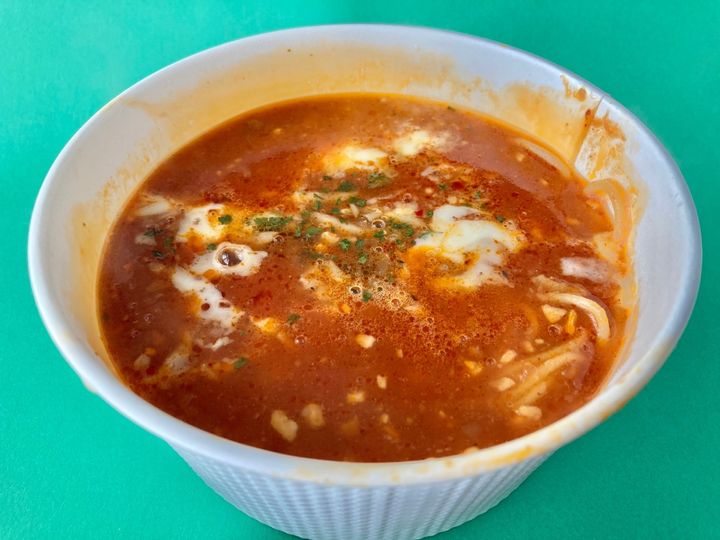 旨味しっかり！寒い季節にぴったり！【ファミマ】トマトスープがとにかく美味しいスープパスタ