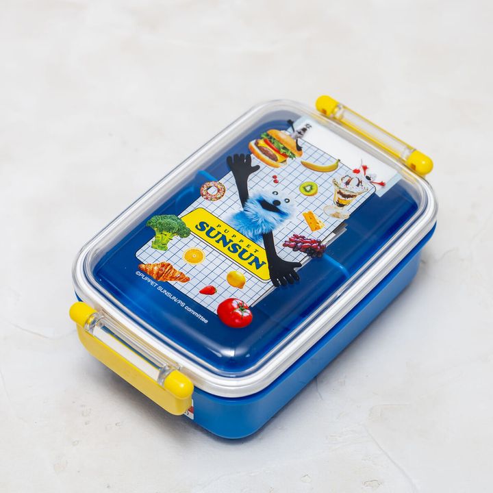 ふわっとフタ付タイトランチボックス 角型