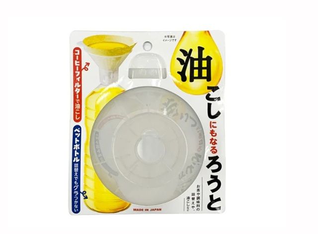 ダイソー 油こしにもなるろうと