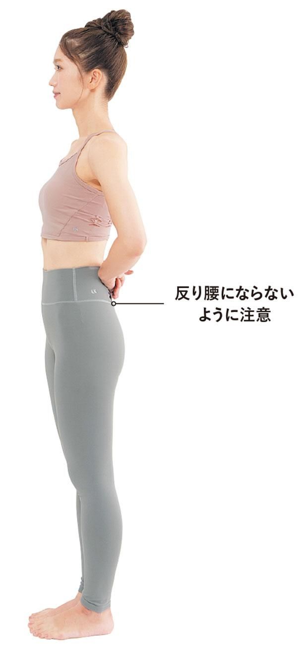 STEP1 姿勢よく立つ （C）erica／KADOKAWA