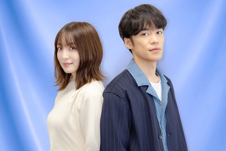 『機動戦士ガンダム 閃光のハサウェイ キルケーの魔女』インタビューより（左から）上田麗奈、小野賢章 クランクイン！ 写真：吉野庫之介 width=