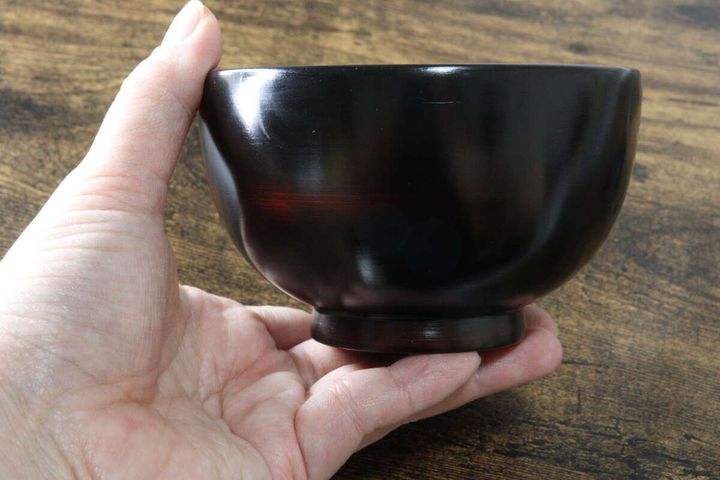 ダイソー 漆器 朱色