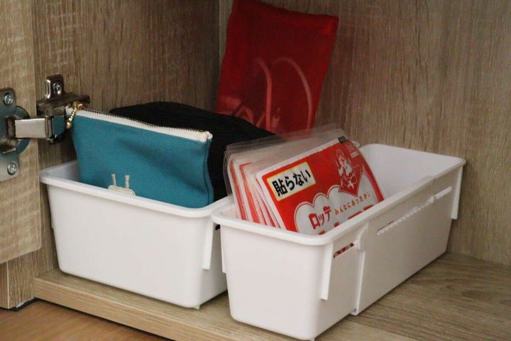 伸縮トレー 収納例