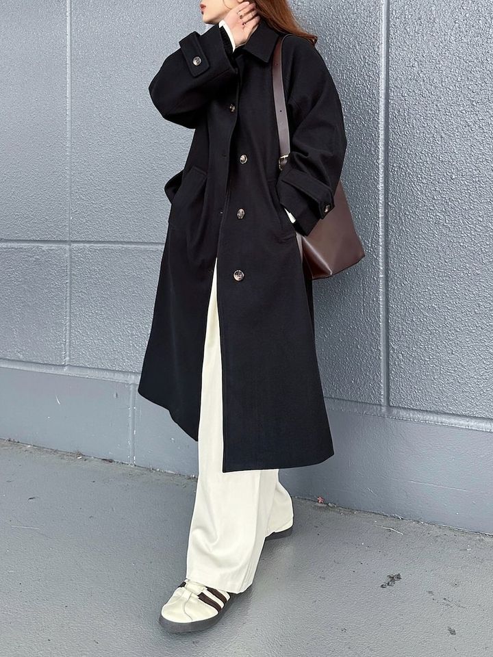 白ワイドパンツコーデ1