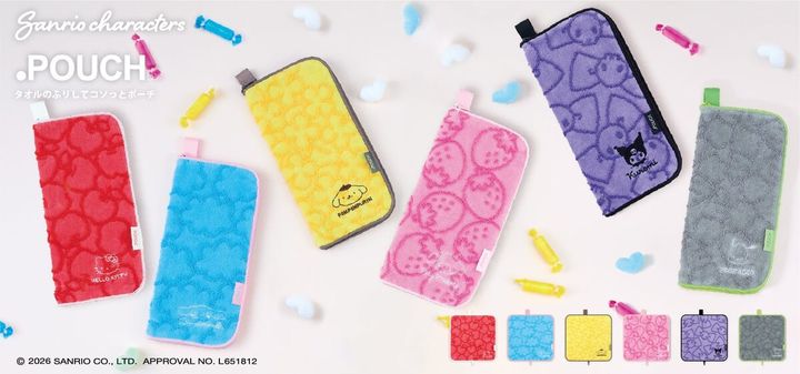 アイアップ「サンリオキャラクターズ」どっとポーチ