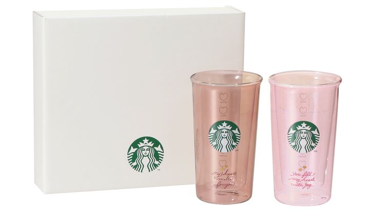 【オンライン限定】「ギフトボックス入りダブルウォール耐熱グラス 355ml ペアセット」7500円