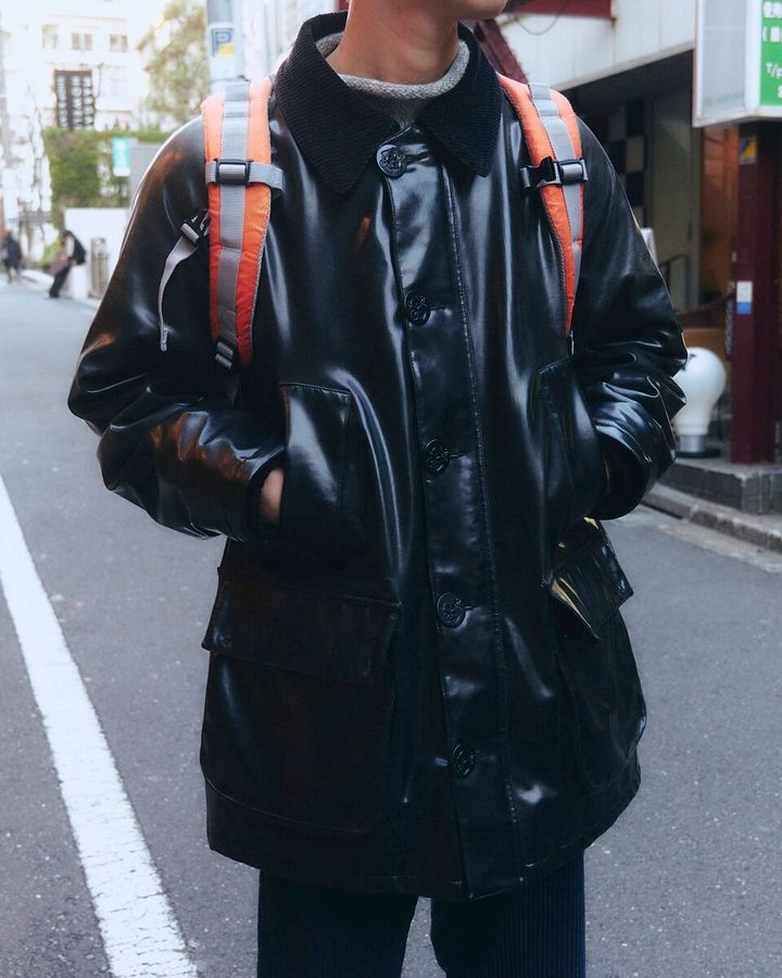 【スナップ】イタリア生まれのマリンウェアブランドのアウターで「トップスゆったり」シルエットを構築