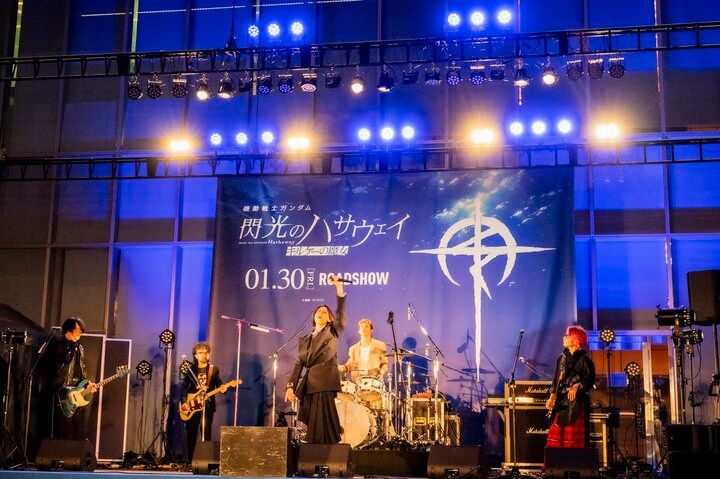 【写真・画像】小野賢章＆上田麗奈の生アフレコや[Alexandros]のライブも！『閃光のハサウェイ』ゲリライベントレポート 8枚目