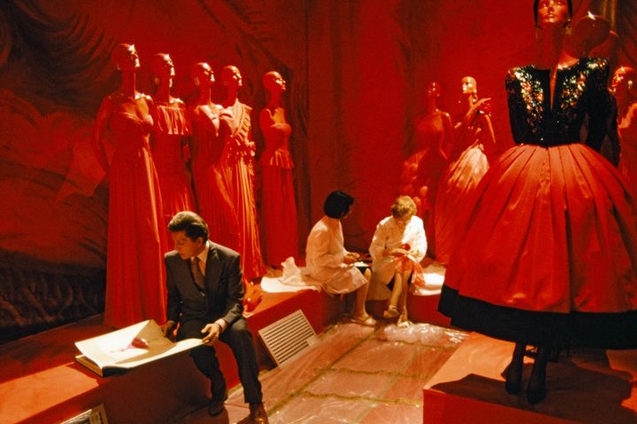 Valentino Garavani in Rome, 1991.