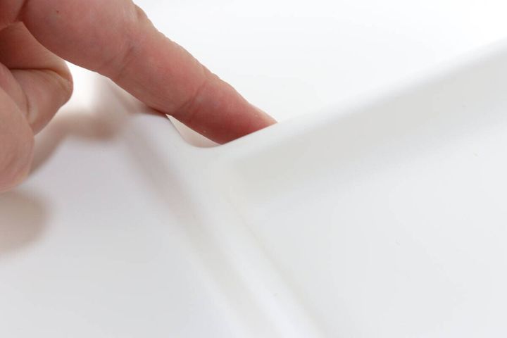 ダイソーの仕切りプレートの仕切り