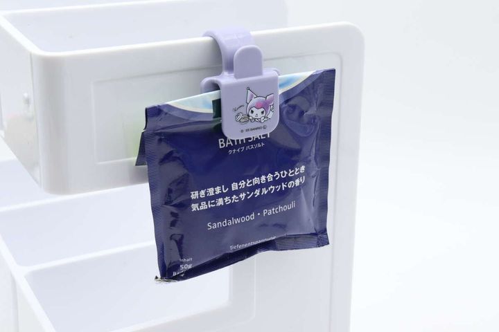 ダイソー 洗顔フォームホルダー クロミ ハッピーライフ 使用例 袋