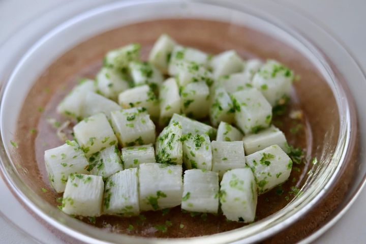 冷凍できる「山芋のり塩焼き」