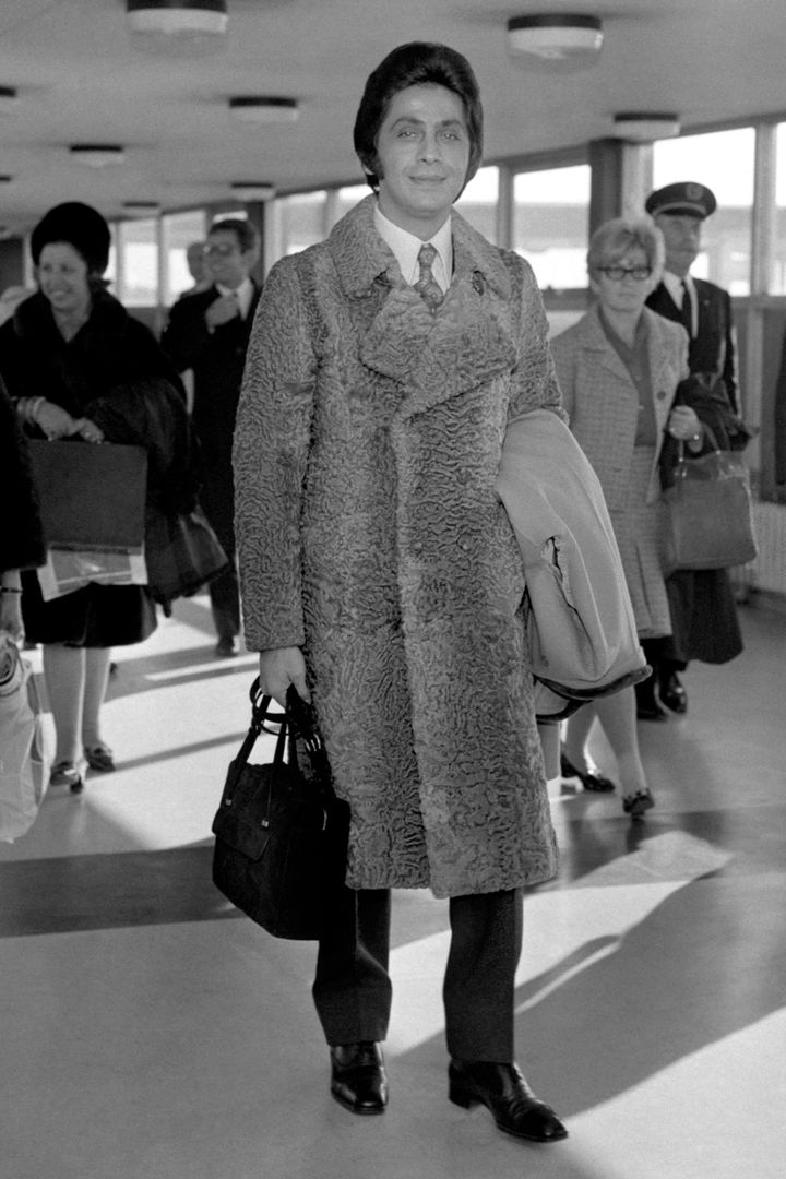 Valentino Garavani, 1970.