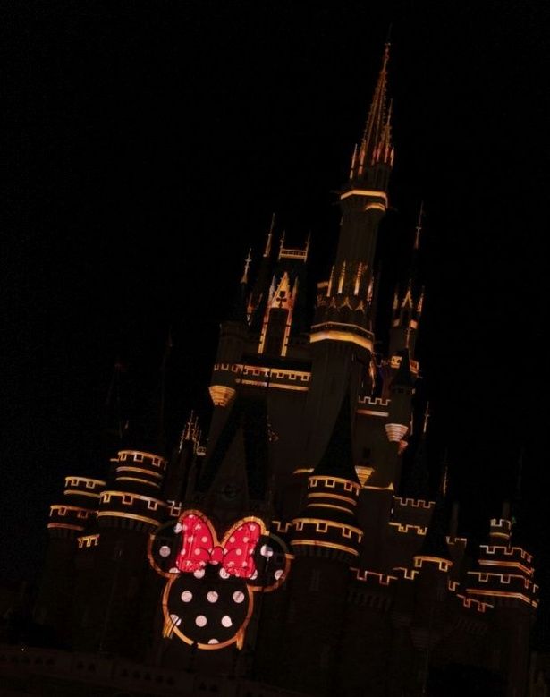 夜になると、さらにキラキラ輝きが増すパーク