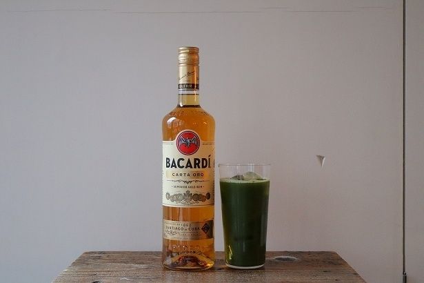 「濃い八女抹茶ウーロンハイ」