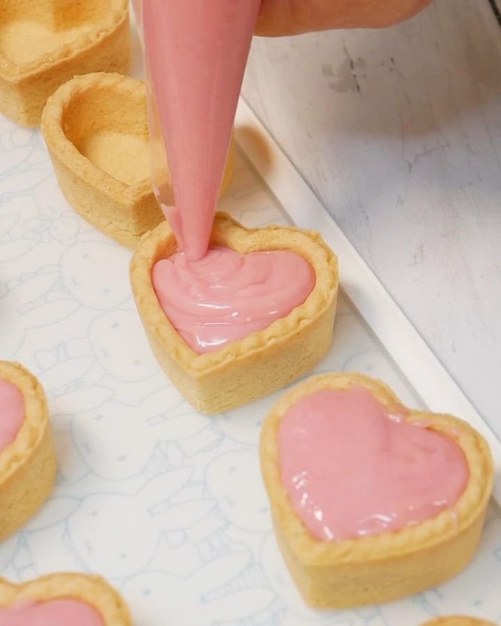 ハートの生チョコタルト手順02