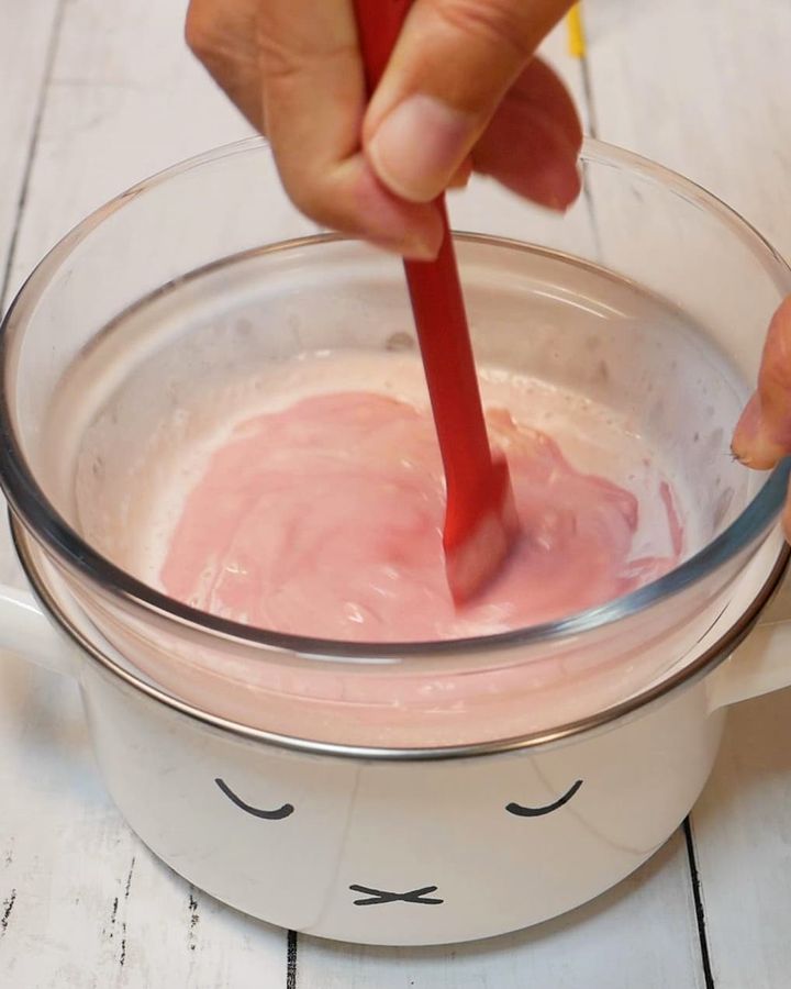 ハートの生チョコタルト手順01