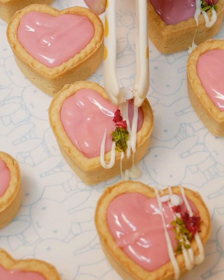 ハートの生チョコタルト手順03