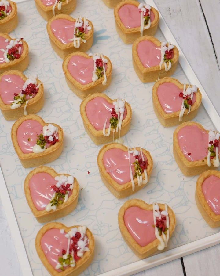 ハートの生チョコタルト手順04