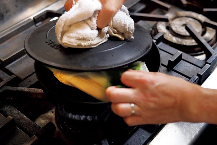 下仁田ねぎをローストする