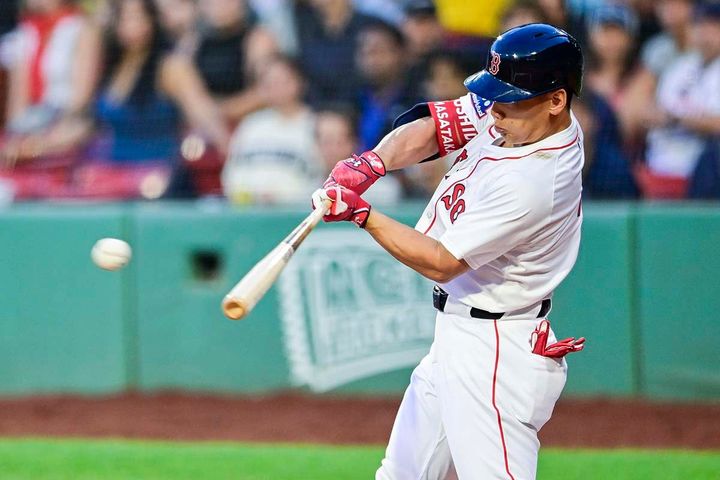 レッドソックスの吉田正尚 (C) Getty Images