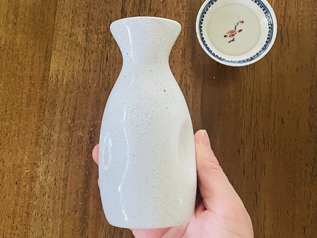 ダイソー 徳利 淡雪 小 160ml