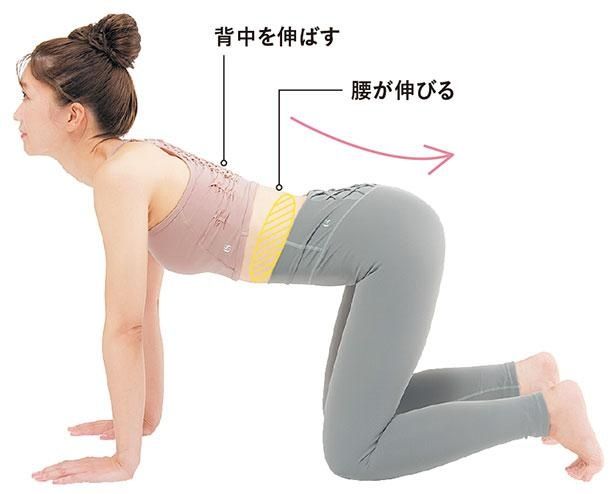 STEP3 お尻を引く （C）erica／KADOKAWA