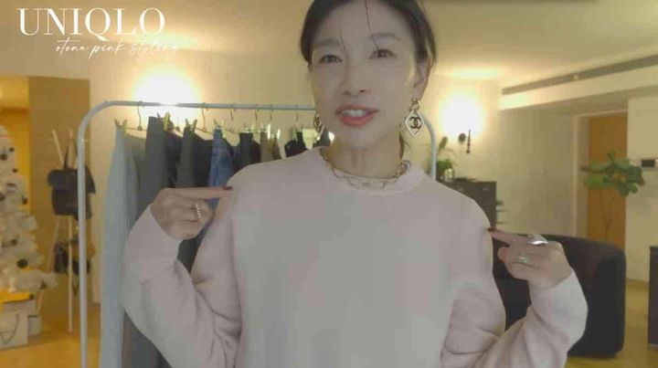 ユニクロ┃ウオッシャブルミラノリブクルーネックセーター