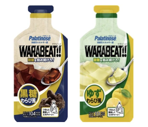 「WARABEAT!!(黒糖わらび風・ゆずわらび風)」(各377円)