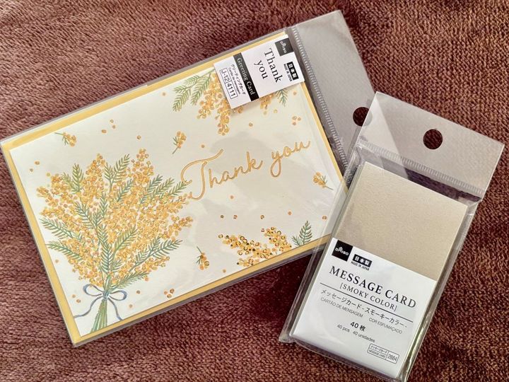 100均のメッセージカードで想いを伝えよう｜色紙や寄せ書き用も可愛すぎて選べない♡